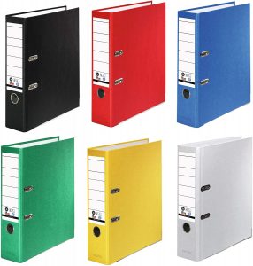 A4 Lever Arch File 6 Pack