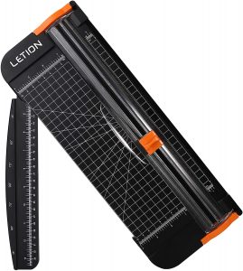 LETION Paper Cutter A4, Craft Paper Trimmer Portable