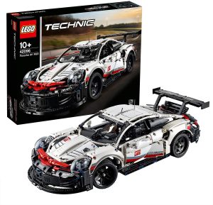 LEGO Technic 42096 Porsche 911 RSR Race Car Advanced Building Set, Exclusive Collectible Model