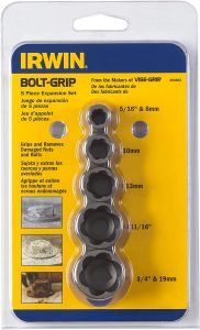 Irwin Bolt Grip Nut Remover Expansion Set